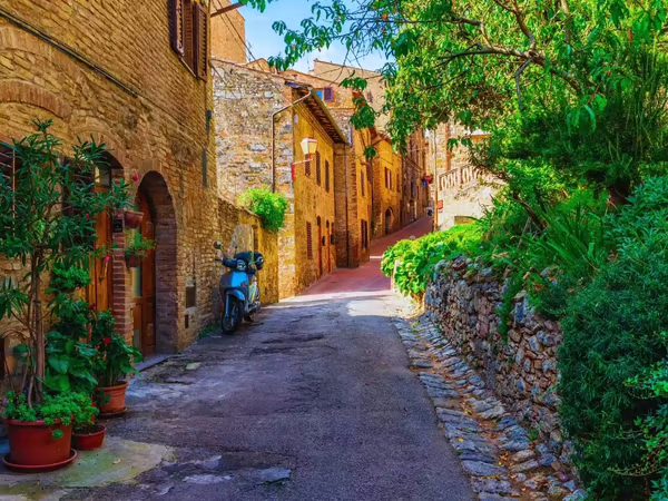 Tuscan country road